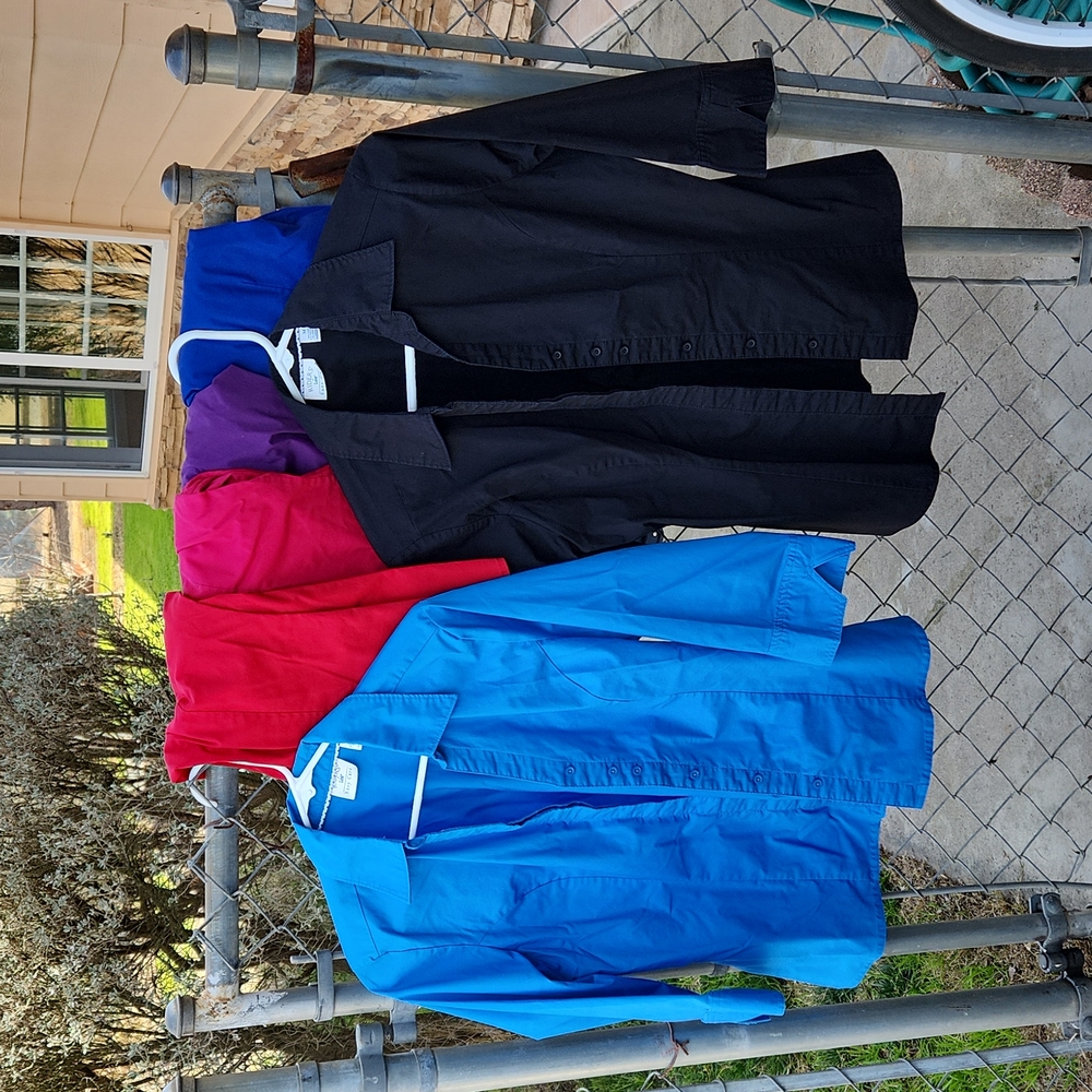 Riders by Lee Easy Care Womens button down dress shirts for work